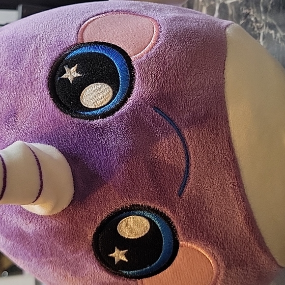 Squeezamals scented plush - Nellie the Narwhal [Toys, Ages 4+] Squish animal cut - Picture 6 of 6